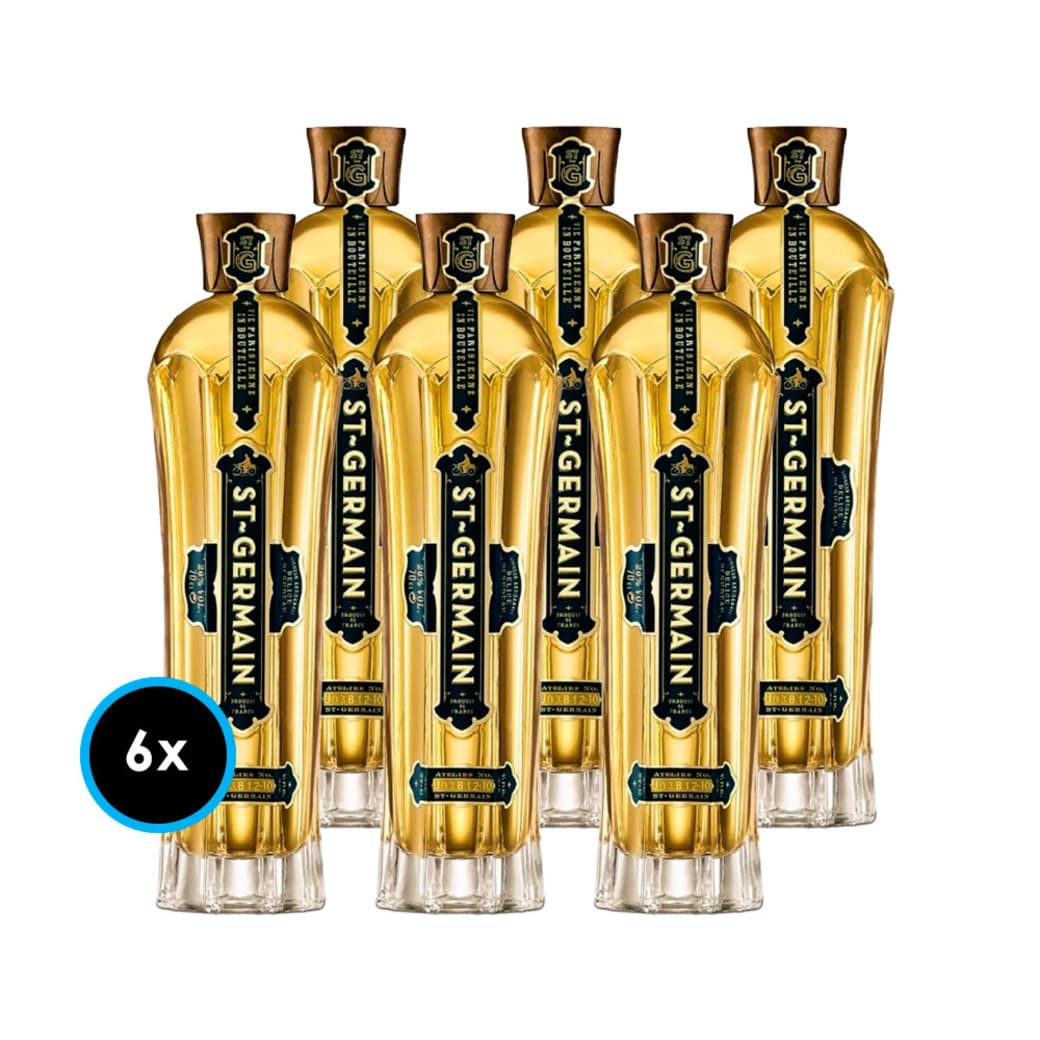 CAJA SAINT GERMAIN: 6x Saint Germain Licor de Flores de Sauco 750cc_1