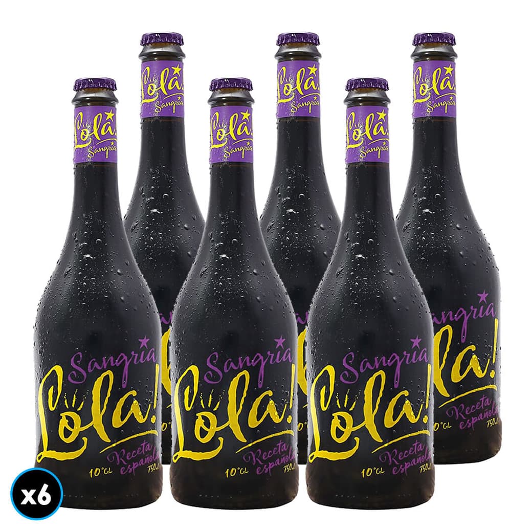 CAJA SANGRÍA LOLA: 6x Sangria Lola 750cc_1