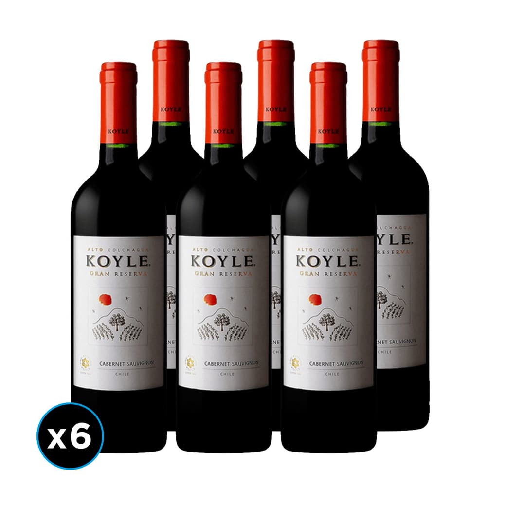 KOYLE GR (Cabernet Sauvignon): 6x Vinos Koyle Gran Reserva Cabernet Sauvignon 750cc_1