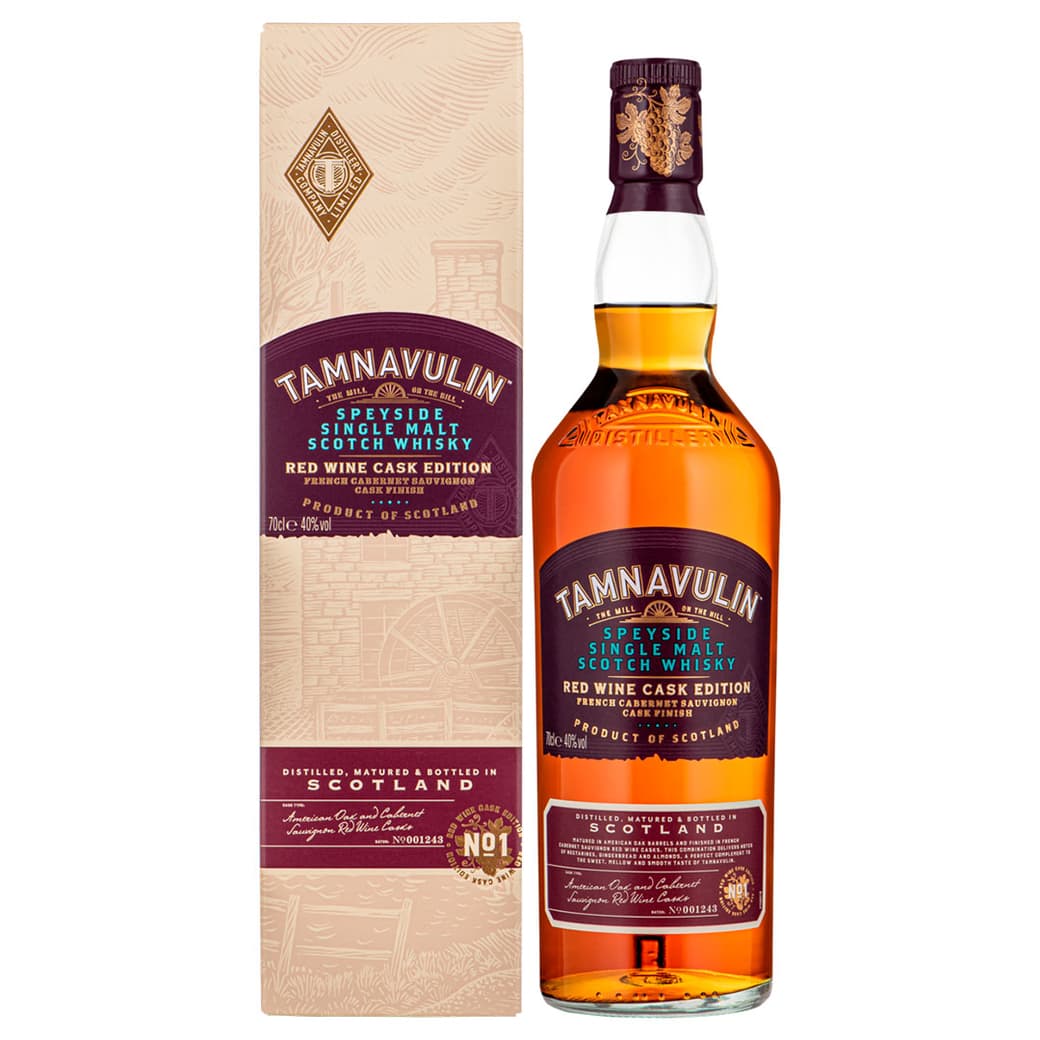 Whisky Tamnavulin Single Malt Red Wine Cask 700cc 40º alc._1