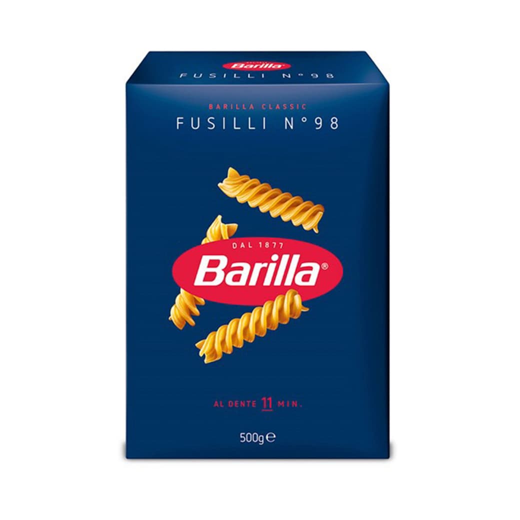 Pasta Barilla Fusilli 500 grs._1