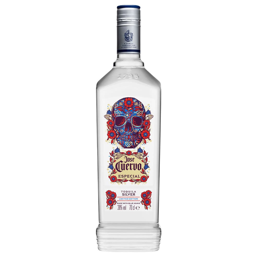 Tequila Jose Cuervo Especial Silver Versión Halloween 750cc_1
