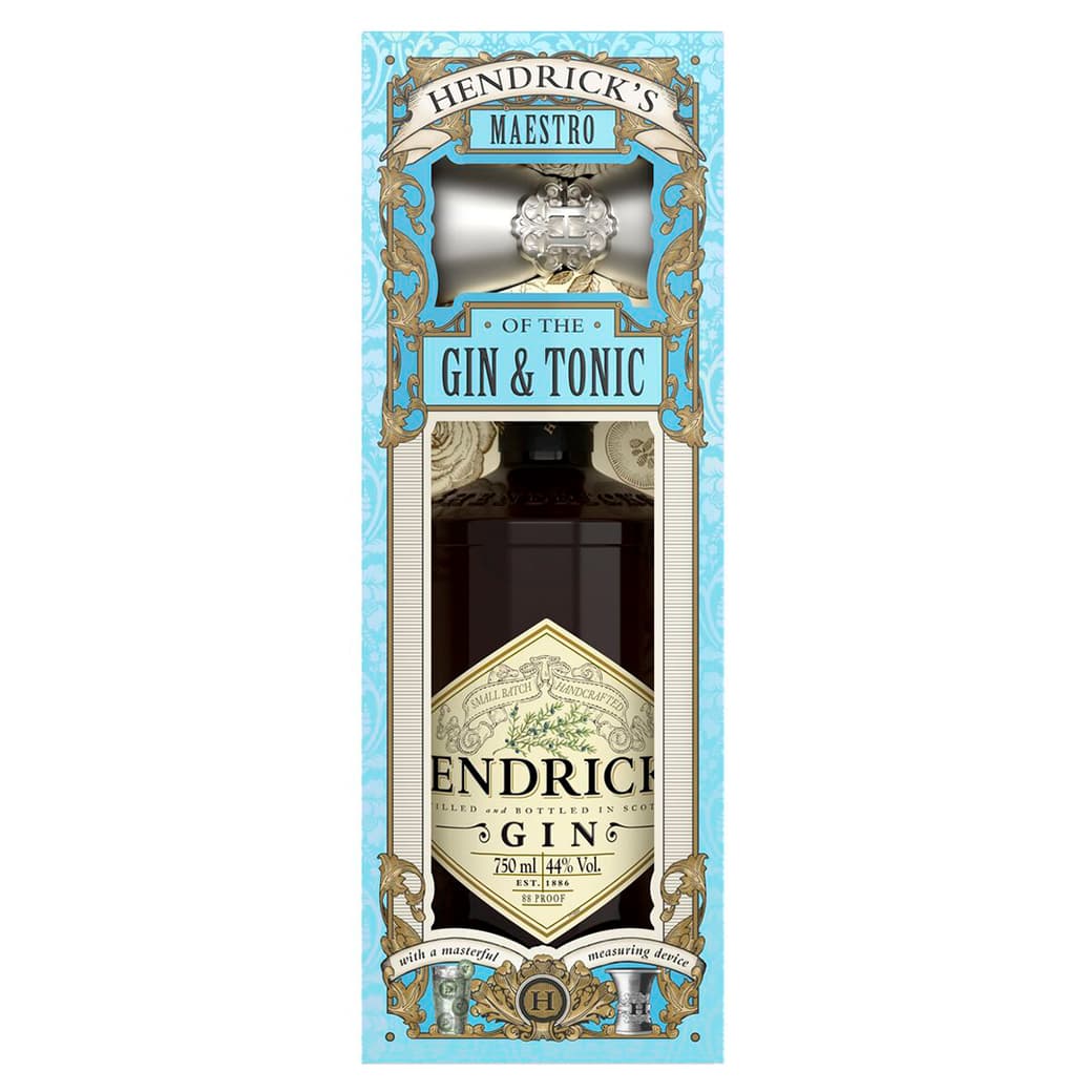 KIT HENDRICKS + JIGGER: 1x Gin Hendricks 700cc 41,4º alc. + 1x Jigger_1