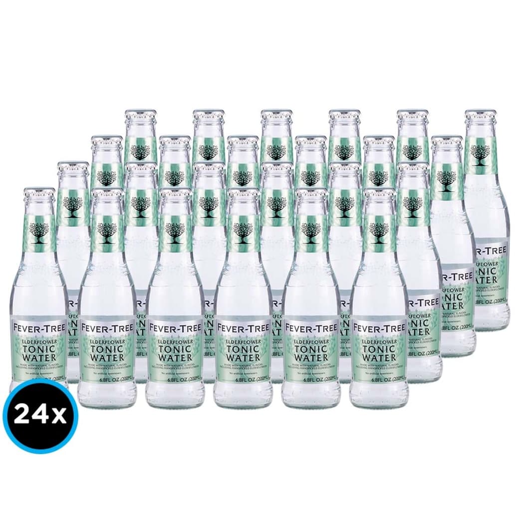 24x Tónica Fever Tree Elderflower 200cc_1