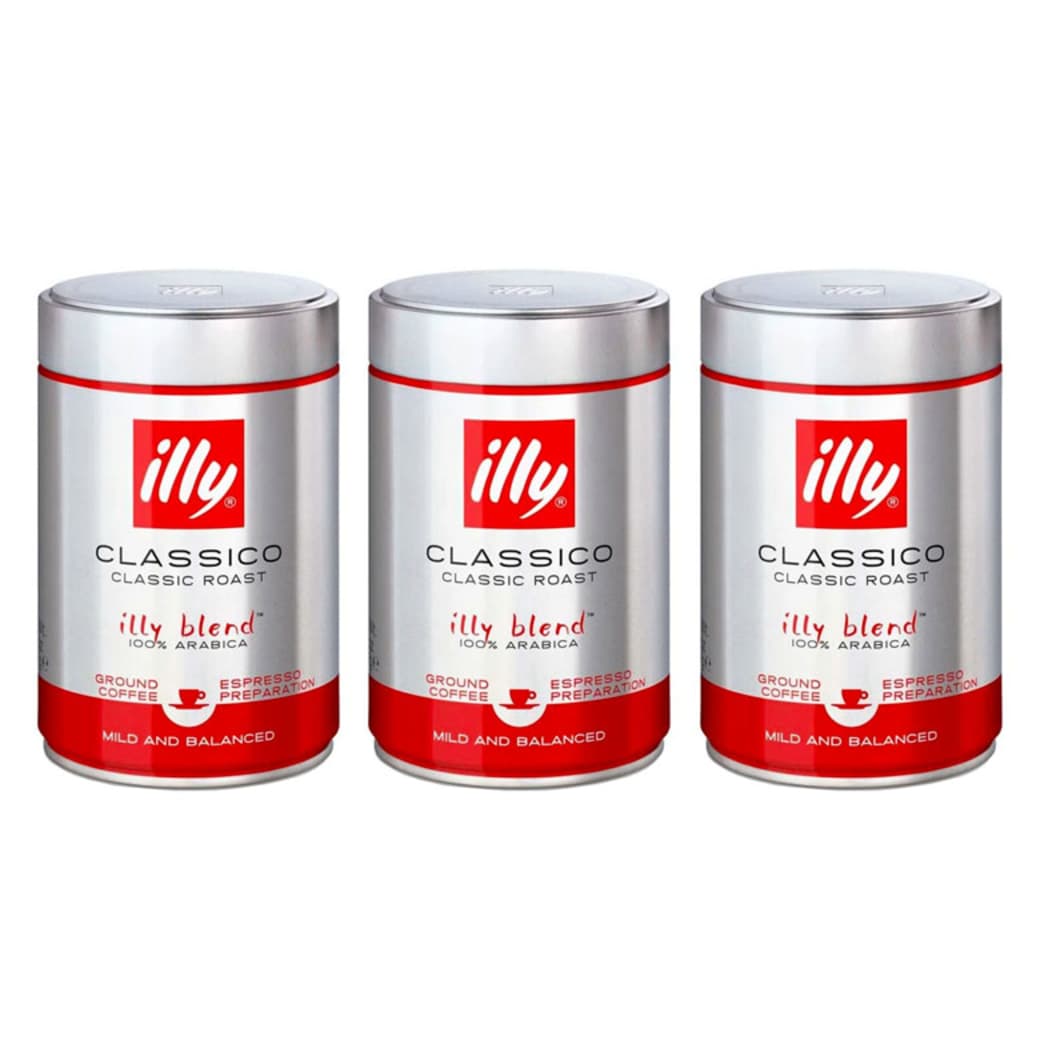 3x Café Illy Molido Tostado Clásico 250 grs._1