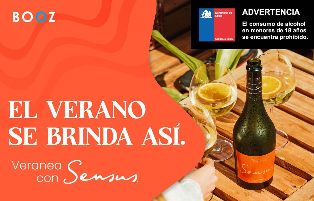 Sensus 12 al 18 enero - Campaña Veranea con Booz 20226