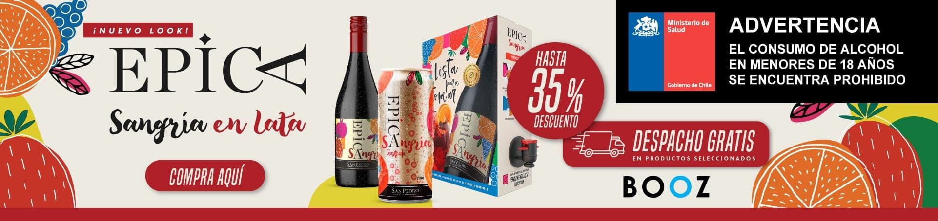 Sangría épica / 15 de marzo 2026 - 30 de abril 2026