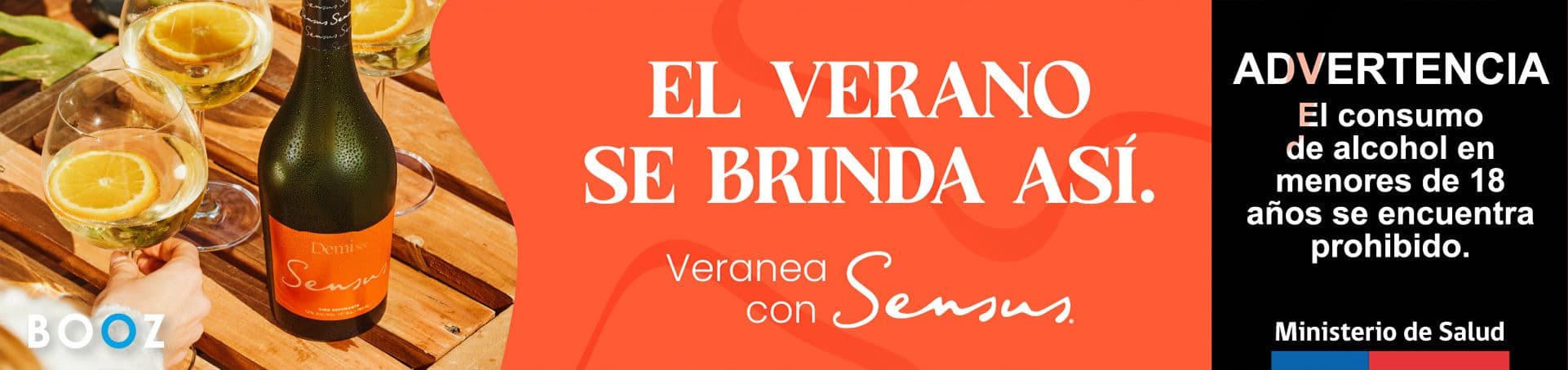 Sensus 12 al 18 enero - Campaña Veranea con Booz 20226