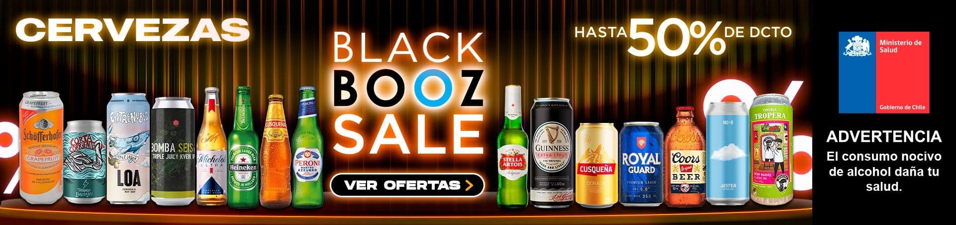 Cervezas Black Sale 30 de marzo - 5 de abril 2026
