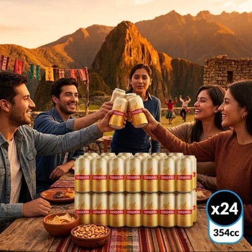 24x Cervezas Cusqueña en Lata 354cc_4