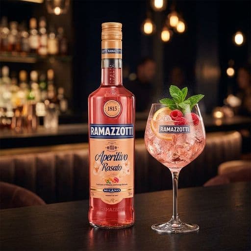 Licor Aperitivo Ramazzotti Rosato 700cc 15° alc._4