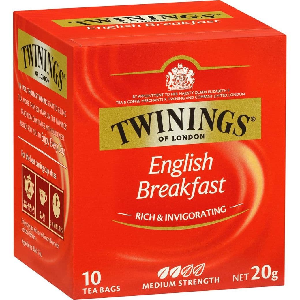 Té Twinings English Breakfast 10 Bolsitas_1