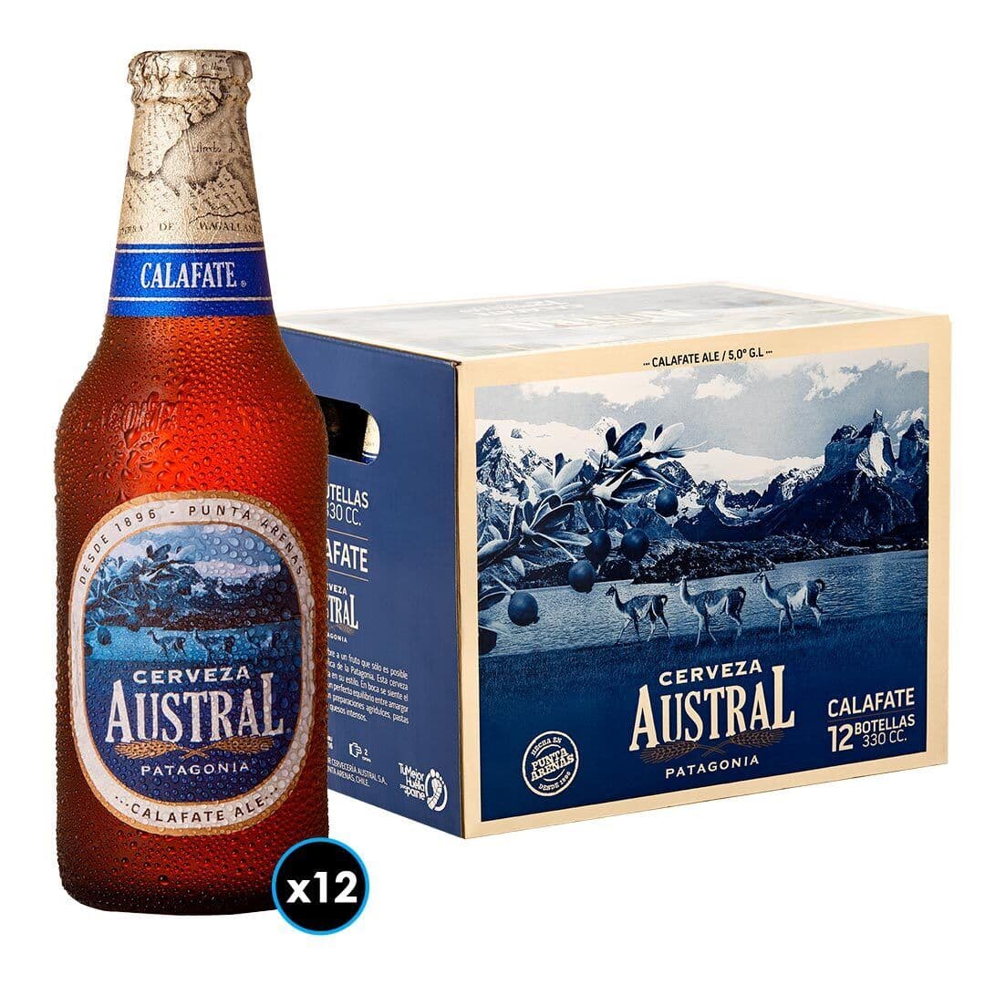 KIT AUSTRAL CALAFATE: 12x Cervezas Austral Calafate en Botella 330cc_1