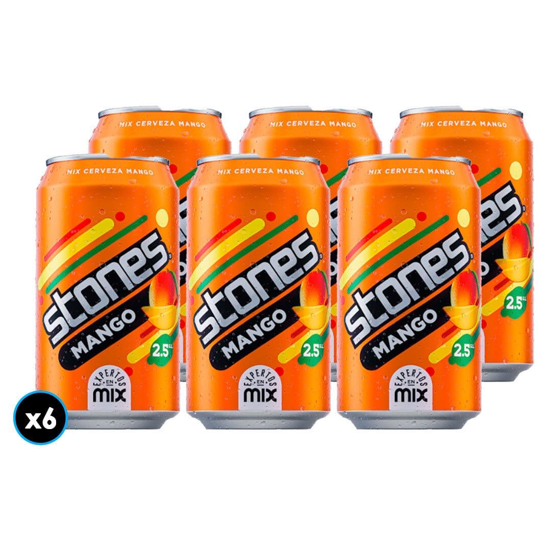 6x Cerveza Mango Stones 350cc 2,5°alc. _1