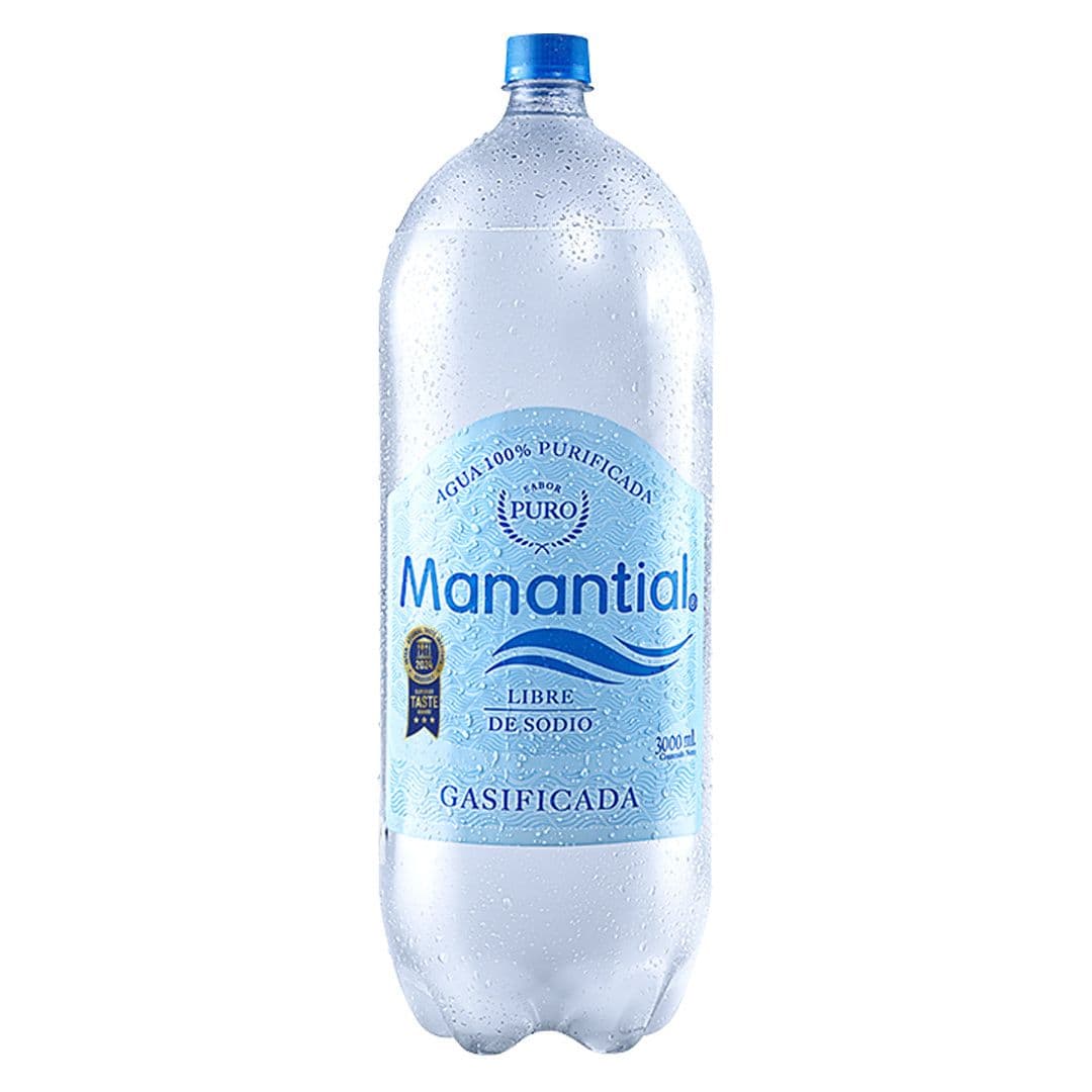Agua Manantial Con Gas 3 L_1