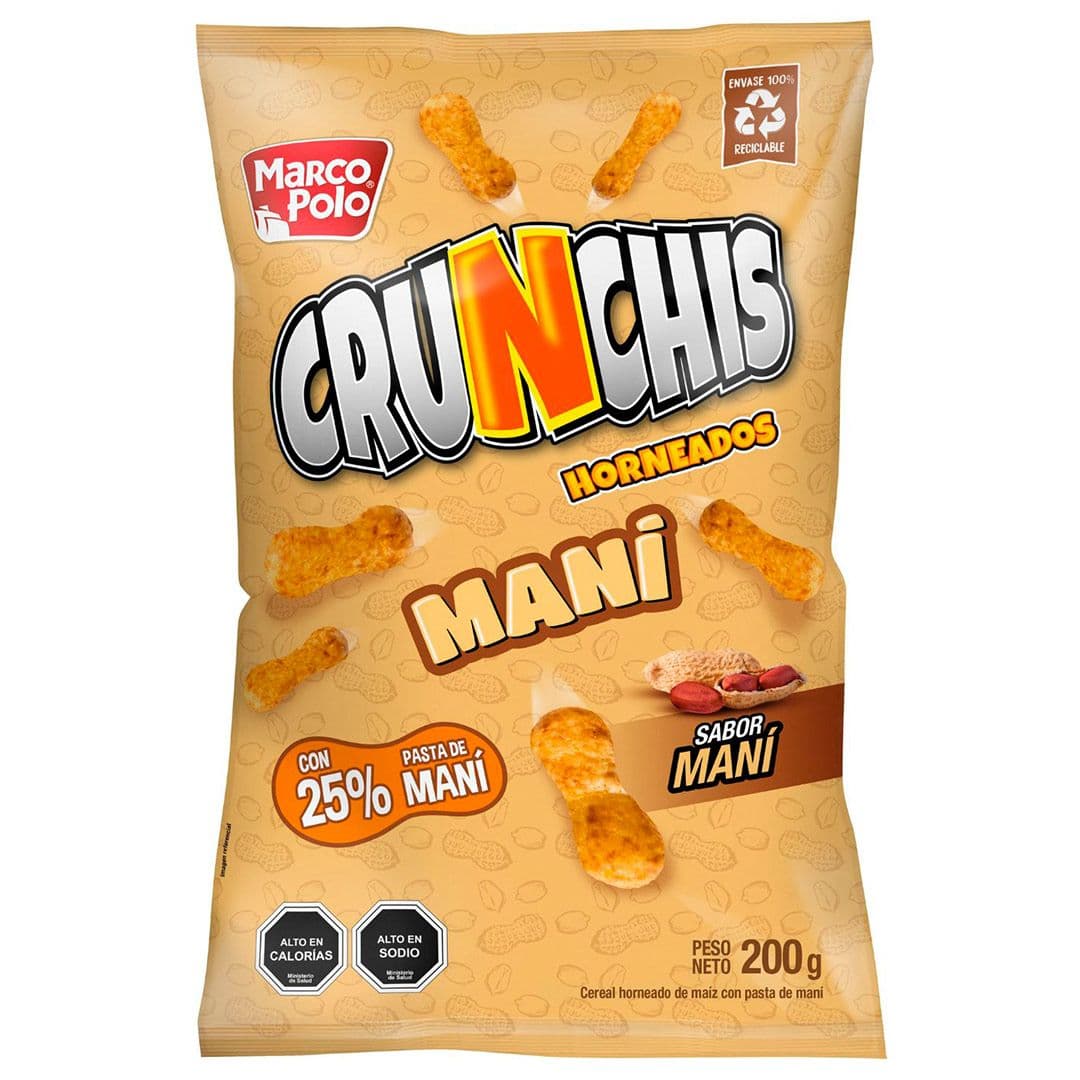 Crunchis Maní Marco Polo 200 grs._1