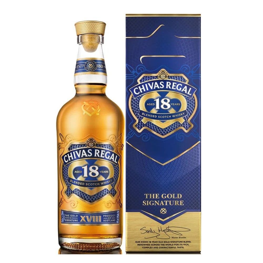 Whisky Chivas Regal 18 años 750cc 40º alc._1