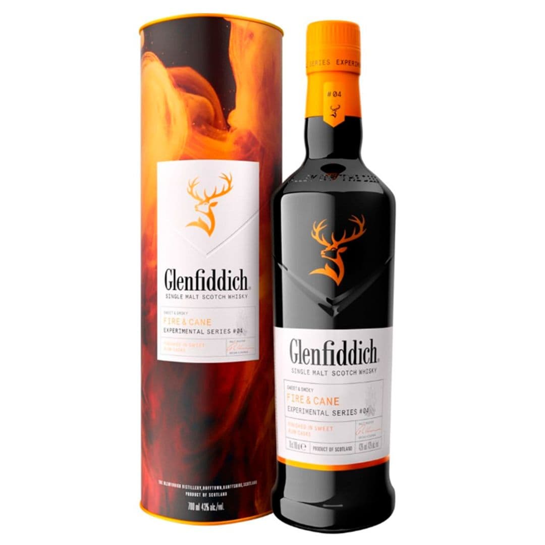 Whisky Glenfiddich Fire & Cane 700cc 43° alc._1