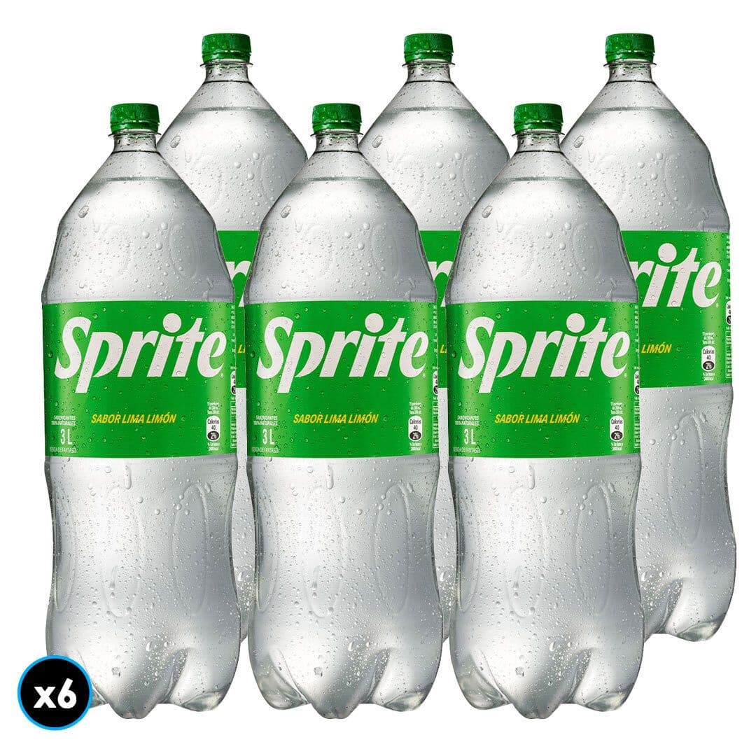 6x Bebida Sprite 3 L_1