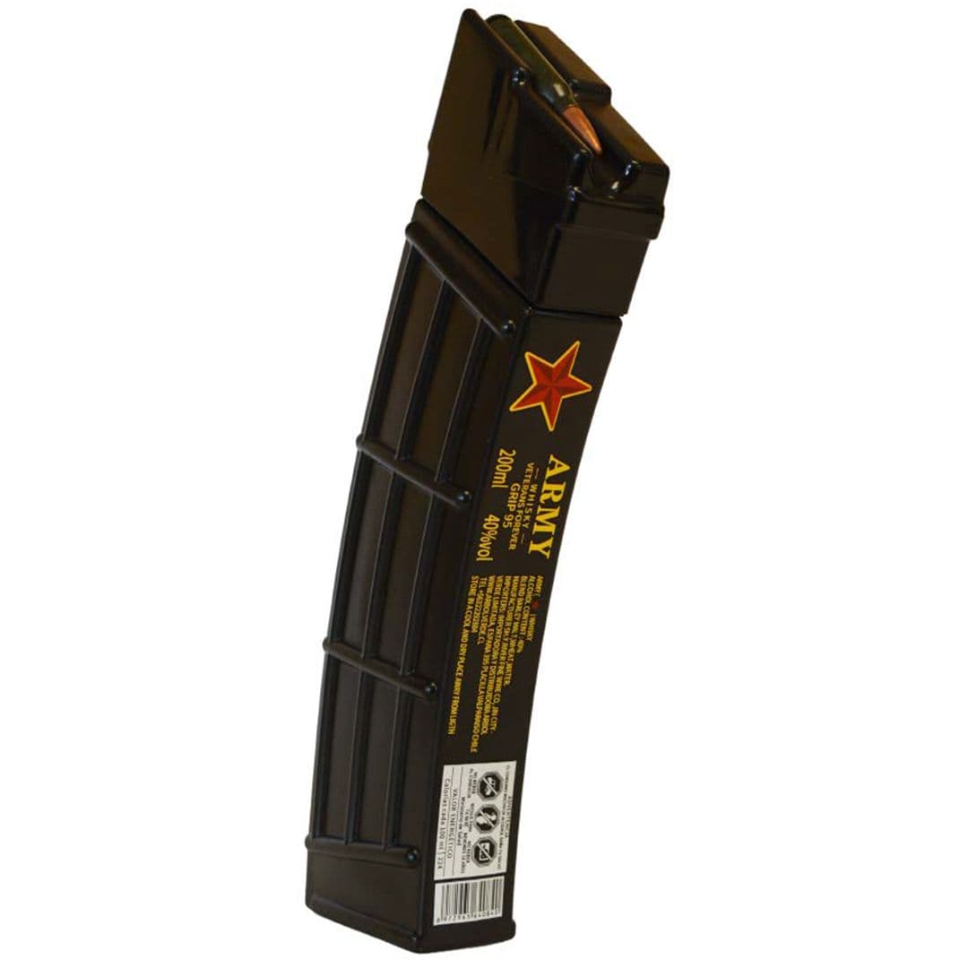 Whisky Army Grip 95 200cc 40° alc._1