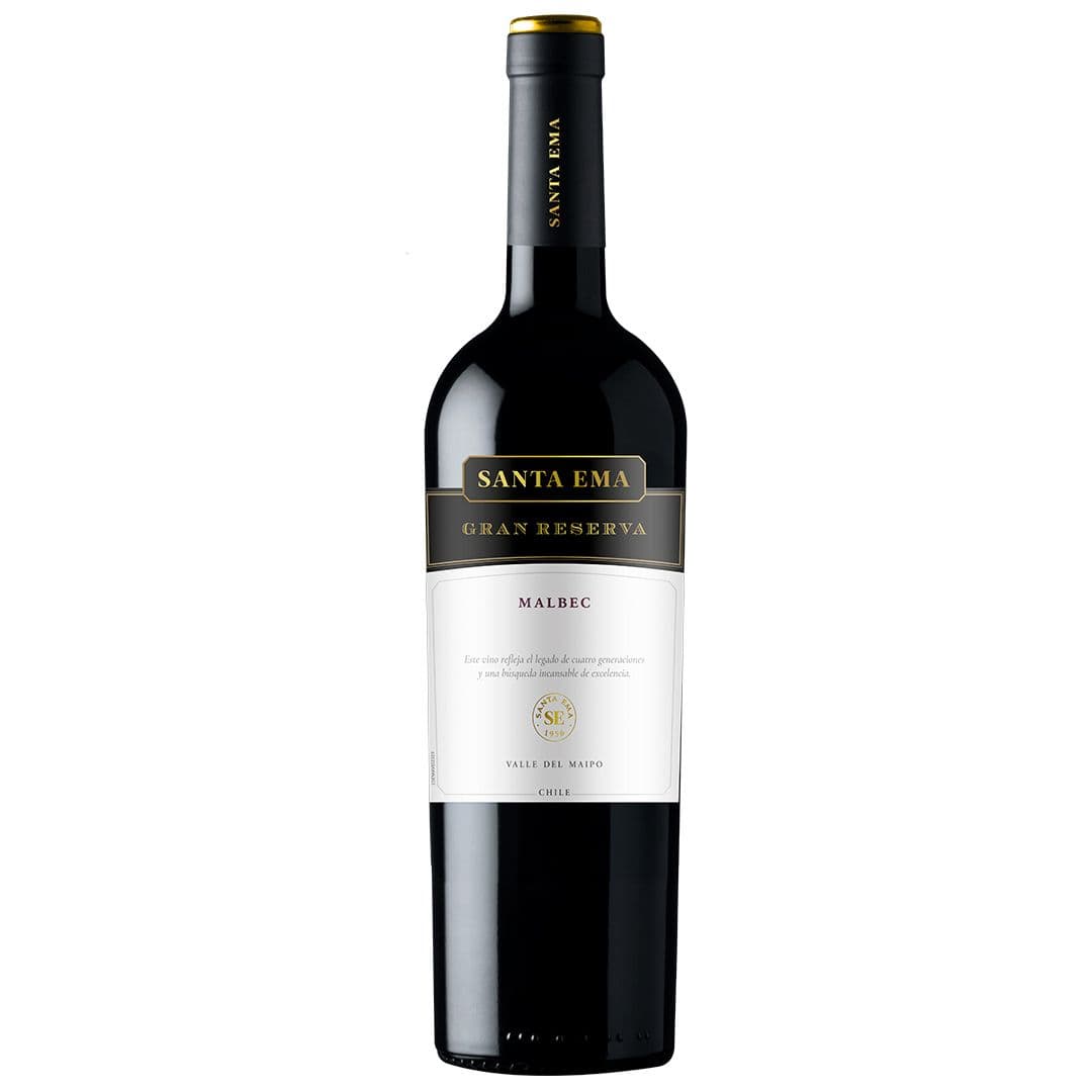 Vino Santa Ema Gran Reserva Malbec 750cc_1