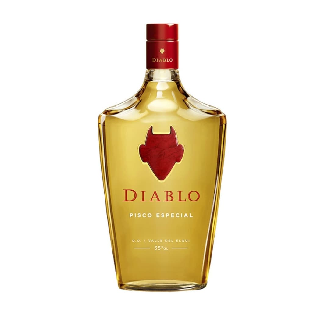 Pisco Diablo 1 Litro 35º alc._1