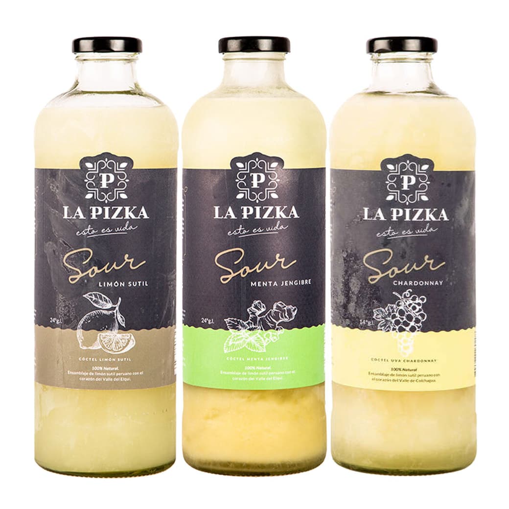 TRIO LA PIZKA N°1: 3x Variedades Sour La Pizka_1