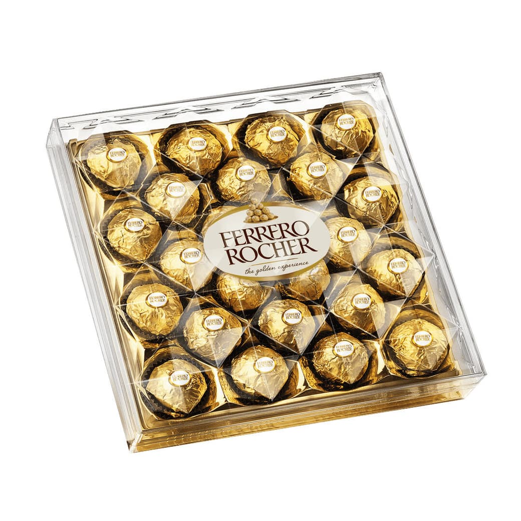 Bombones Chocolate Ferrero Rocher 300 grs (24 unidades)._1