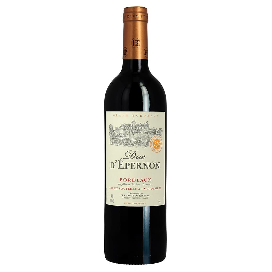 Vino Francés Bordeaux Duc d Epernon Ensamblaje 750cc _1
