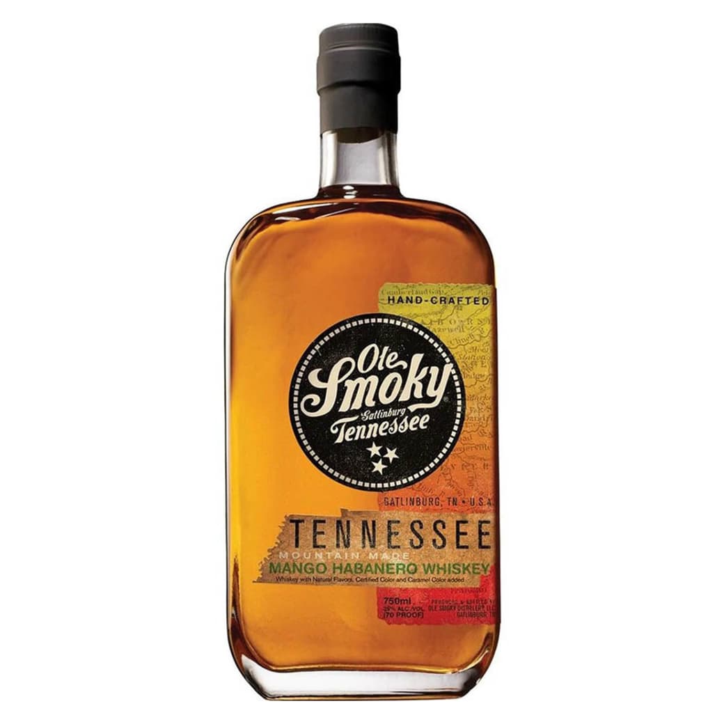 Whiskey Ole Smoky Mango Habanero 750cc 35º alc. _1
