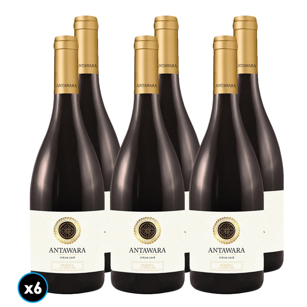 CAJA VINO ANTAWARA RESERVA (Syrah): 6x Vino Antawara Reserva Syrah 750cc_1