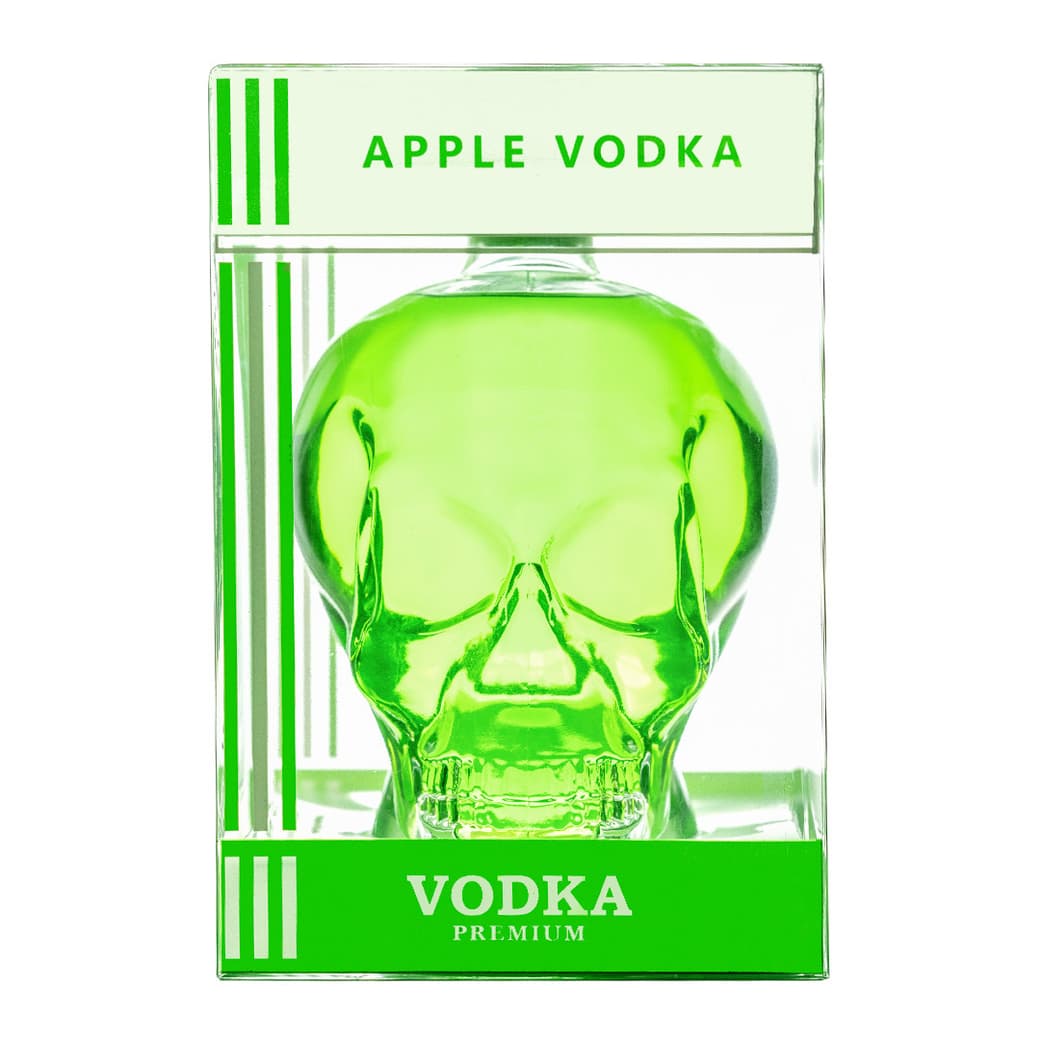 Vodka Jolly Skull Apple 1 Litro 20°alc. _1