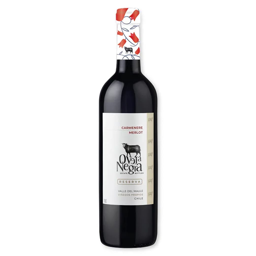 Vino Oveja Negra Reserva Carmenere/Merlot 750cc_1