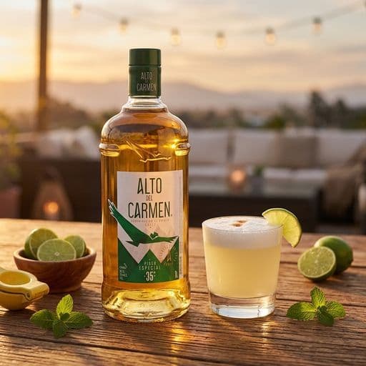 Pisco Alto del Carmen 35 grados 1 Litro 35° alc._3