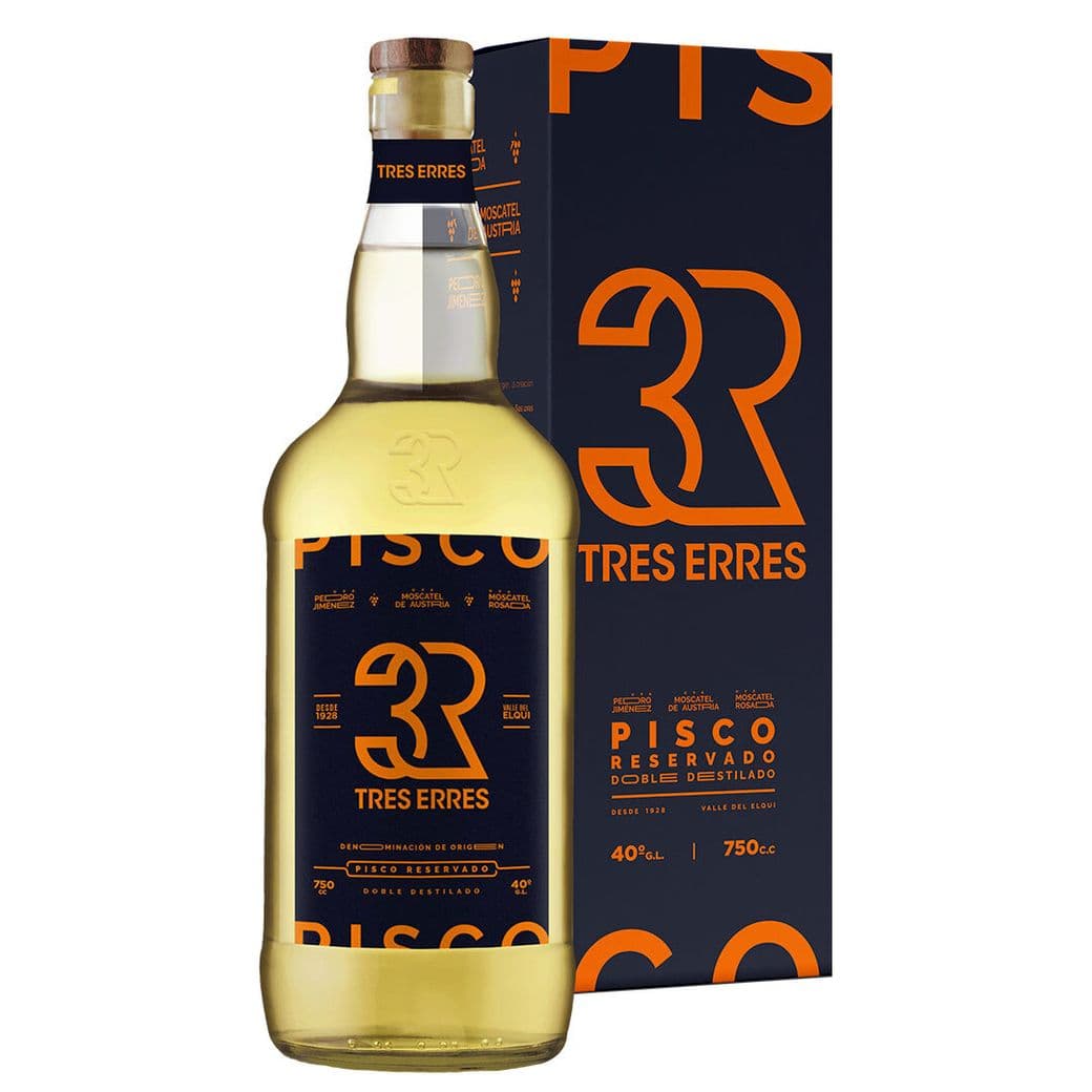 Pisco Tres Erres 750cc 40° _1