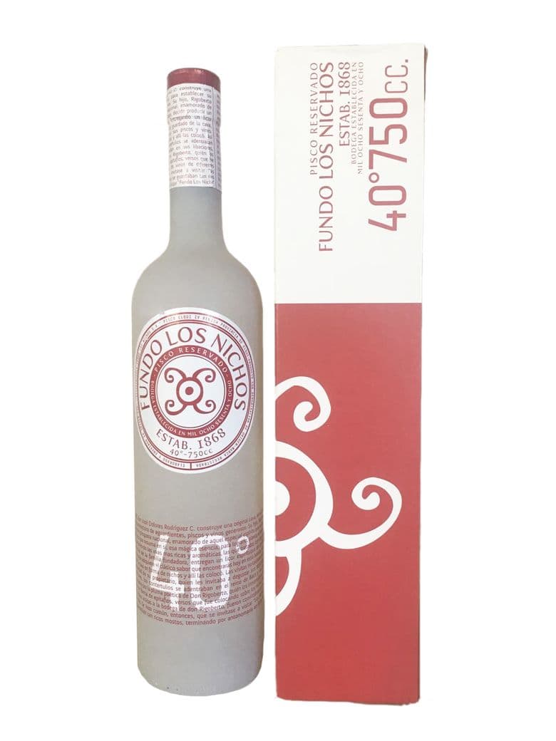 Pisco Los Nichos 750cc 40º alc._1