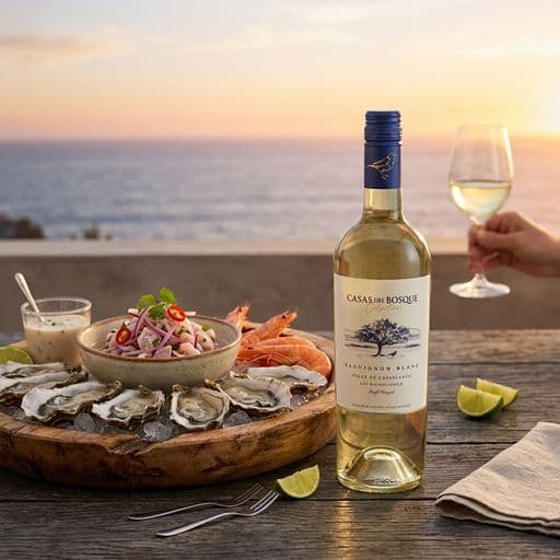 Vino Casas del Bosque Collection Sauvignon Blanc 750cc_3